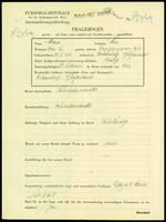 Applicant: Max, Leo; born 29.10.1910 in Kobersdorf (Austria); single.