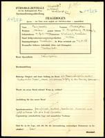 Applicant: Fontatic, Nadejda; born 4.7.1897 in Chișinău (Moldova); widowed.