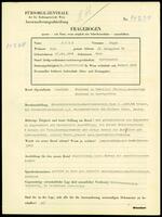 Applicant: Grün, Edgar; born 17.10.1904 in Vienna (Austria); married.