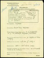 Applicant: Strick, Salomon; born 28.10.1892 in Krystynopol; married.