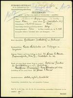 Applicant: Kleiner, Walter; born 6.4.1908 in Vienna (Austria); single.