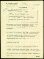 Applicant: Klein, Siegfried; born 25.12.1886 in Vienna (Austria); married.