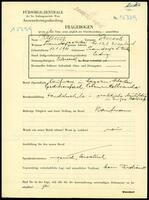 Applicant: Krausz, Ernest; born 10.1.1911 in Transdorf A.D., Wulka; single.