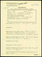 Applicant: Kuh, Jakob; born 5.6.1879 in Libochowitz (Czech Republic); married.