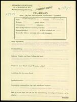 Applicant: Schwadron, Armin; born 11.9.1902 in Vienna (Austria); married.