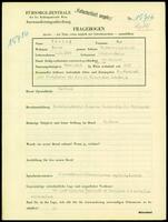 Applicant: Gewing, Max; born 4.10.1898 in Česká Lípa (Czech Republic); married.