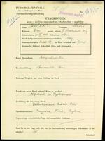 Applicant: Steiner, Mitzi; born 30.6.1913 in Vienna (Austria); single.