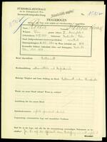 Applicant: Röder, Aron Adolf; born 12.6.1867 in Grodzisko (Poland); married.