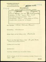 Applicant: Placek, Siegfried; born 5.5.1884 in Kyjov (Jihomoravský kraj, Czech Republic); married.