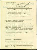Applicant: Bloch, Viktor; born 17.6.1913 in Vienna (Austria); single.