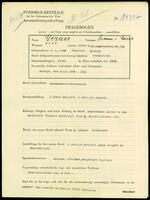 Applicant: Gerner, Simon Meier; born 5.1.1908 in Deli︠a︡tyn (Ukraine); married.