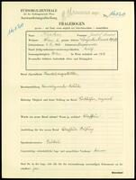 Applicant: Kerker, Jechel Mechel; born 6.4.1906 in Szeparowce (Ukraine); single.