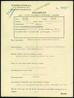Applicant: Grosz, Karl; born 22.10.1911 in Vienna (Austria); single.