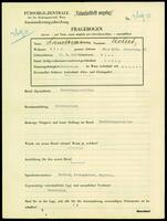 Applicant: Landesmann, Robert; born 15.5.1920 in Vienna (Austria); single.