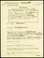 Applicant: Seidmann, Arthur; born 19.2.1904 in Burstyn; married.
