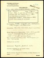 Applicant: Goldstein, Salomon; born 19.2.1904 in Rzeszów (Poland); married.