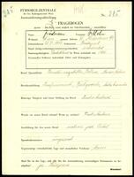 Applicant: Friedmann, Wilhelm; born 22.7.1900 in Budapest (Hungary); married.