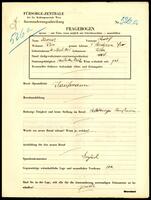 Applicant: Kassner, Rudolf; born 20.4.1905 in Vienna (Austria); married.