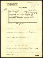 Applicant: Müller, Josef Nathan; born 14.2.1897 in Buczacz (Poland); married.