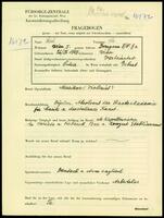 Applicant: Weiss, Otto; born 26.9.1893 in Vienna (Austria); married.