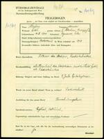Applicant: Herzberg, Mendel; born 10.10.1914 in Rymanow (Poland); no status registered.