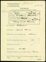 Applicant: Schwarz, Hermann; born 19.12.1904 in Böteinkirchen; married.