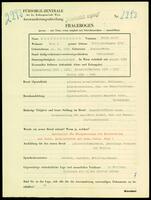 Applicant: Mendershausen, Fritz Adolf; born 28.10.1900 in Braunschweig; married.