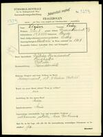 Applicant: Liquer, Lewy; born 14.9.1904 in Brody (Lʹvivsʹka oblastʹ, Ukraine); single.