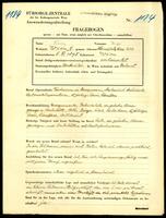 Applicant: Löwy, Hugo; born 5.6.1895 in Vienna (Austria); married.