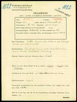 Applicant: Baver, Franz; born 1.5.1914 in Moson (Hungary); single.