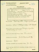 Applicant: Rosenberg, Isidor; born 28.6.1915 in Vienna (Austria); single.