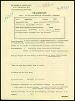 Applicant: Neuwalder, Kurt; born 24.10.1912 in Vienna (Austria); single.