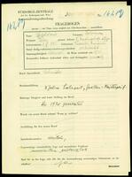 Applicant: Eckhaus, Salomon; born 8.4.1892 in Wassileu (Ukraine); married.