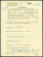 Applicant: Glücklich, Dawid; born 31.10.1877 in Boskovice (Czech Republic; married.