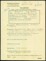 Applicant: Rechnitzer, Bruno; born 25.2.1905 in Přerov (Czech Republic); married.