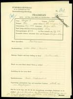 Applicant: Berger, Jakob; born 14.1.1894 in Wratzow, Mähren; single.