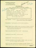 Applicant: Pollak, Karl; born 2.3.1905 in Steyr (Austria); single.