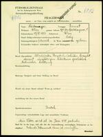 Applicant: Süssmayer, Ernst; born 13.9.1923 in Vienna (Austria); single.