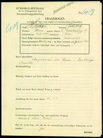 Applicant: Häcker, Ludwig; born 9.2.1894 in Vienna (Austria); married.