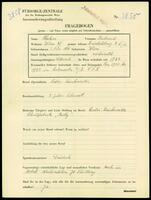 Applicant: Hahn, Richard; born 3.2.1881 in Vienna (Austria); married.