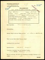 Applicant: Leitner, Jehuda; born 14.2.1885 in Lanzenkirchen (Austria); married.