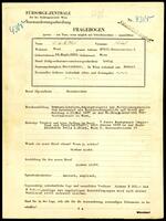 Applicant: Glucksthal, Robert; born 12.9.1901 in Vienna (Austria); single.