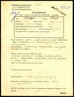 Applicant: Singer, Paul; born 5.10.1904 in Vienna (Austria); single.