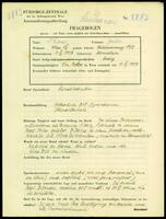 Applicant: Haas, Julie; born 1.6.1913 in Stanislau (Ukraine); single.