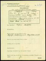 Applicant: Bodek, Hirsz (Hirsch); born 5.3.1883 in Lʹviv (Ukraine); married.