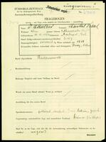 Applicant: Akselrad, Chaskel Hirsch; born 25.12.1884 in Markopol (Ukraine); single.