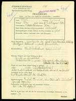 Applicant: Floch, Richard; born 27.10.1902 in Vienna (Austria); married.