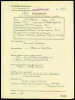 Applicant: Ruckhaus, Leo; born 2.2.1912 in Vienna (Austria); single.