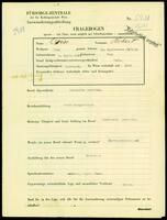 Applicant: Weiss, Robert; born 2.4.1893 in Vienna (Austria); married.
