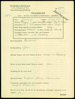 Applicant: Spiegel, Ladislaus; born 27.1.1914 in Lackenbach (Austria); single.